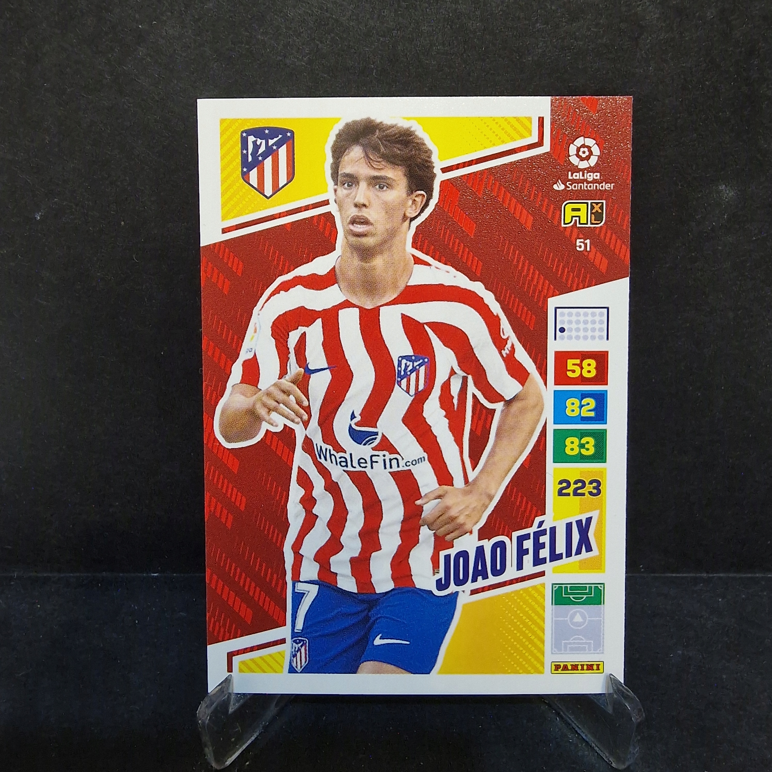 2022-23 Panini La Liga Joao Felix 51 Atletico Madryt /LA16