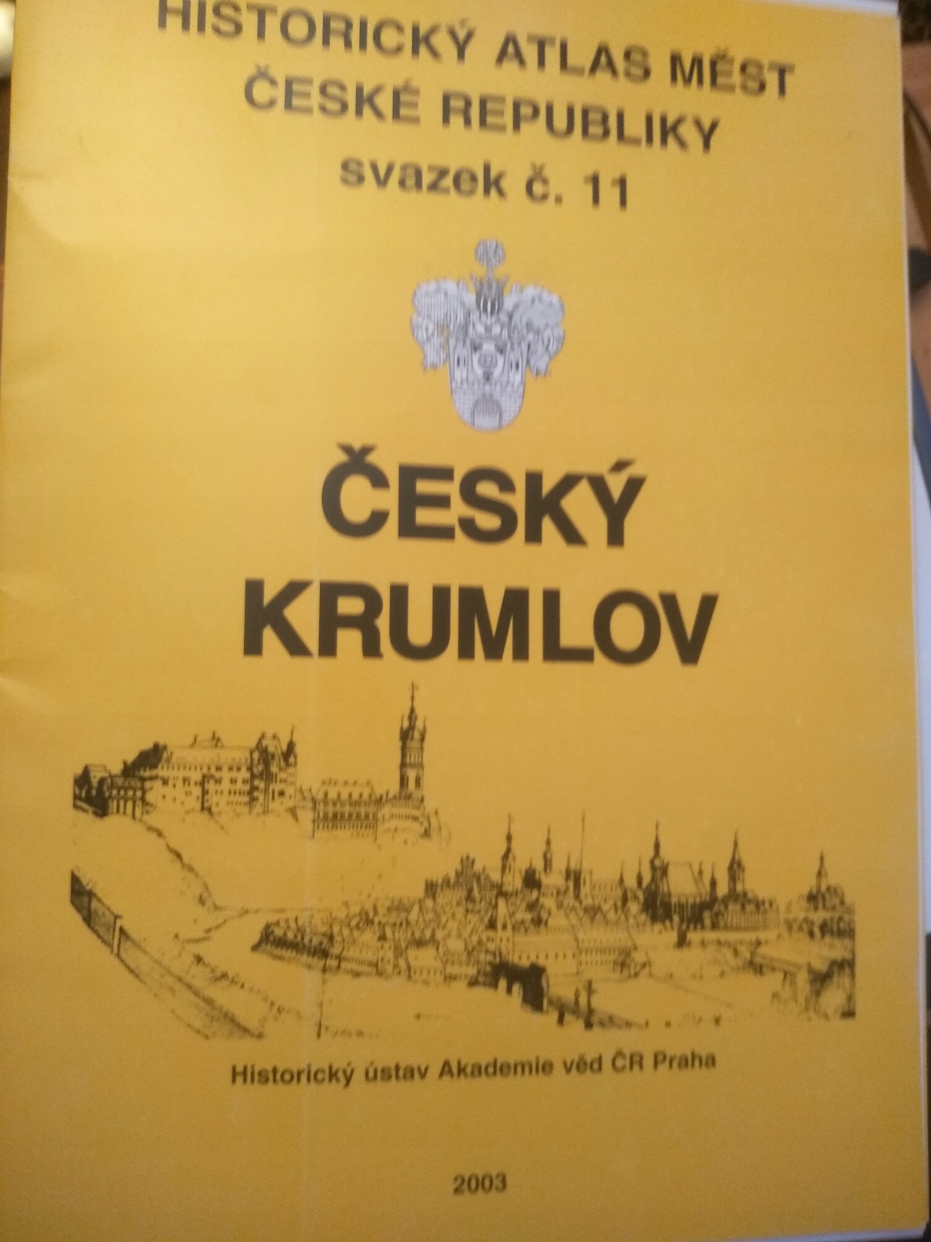 Historyczny Atlas Miast Czeski Krumlov