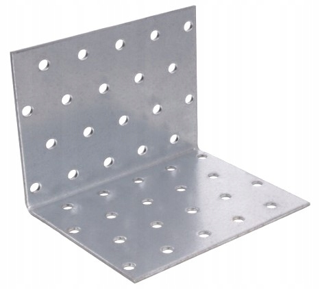 Úhelník Montážní 80x80x100x2mm Spojovací 50 Ks Tesařský Stavební