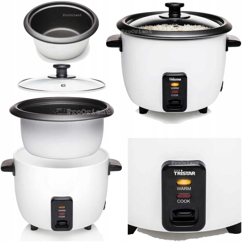Elektrický hrnec na vaření rýže 0,6 litrů 600 ml Tristar