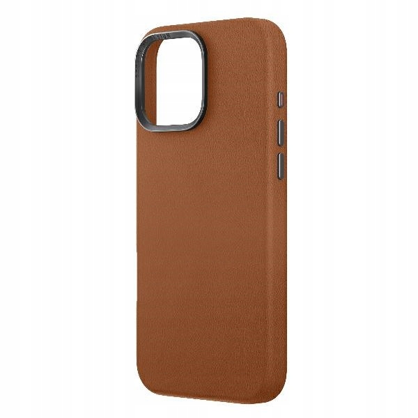 Pouzdro pro iPhone 16 Pro Uniq Lyden – eko kůže, MagClick, zadní kryt
