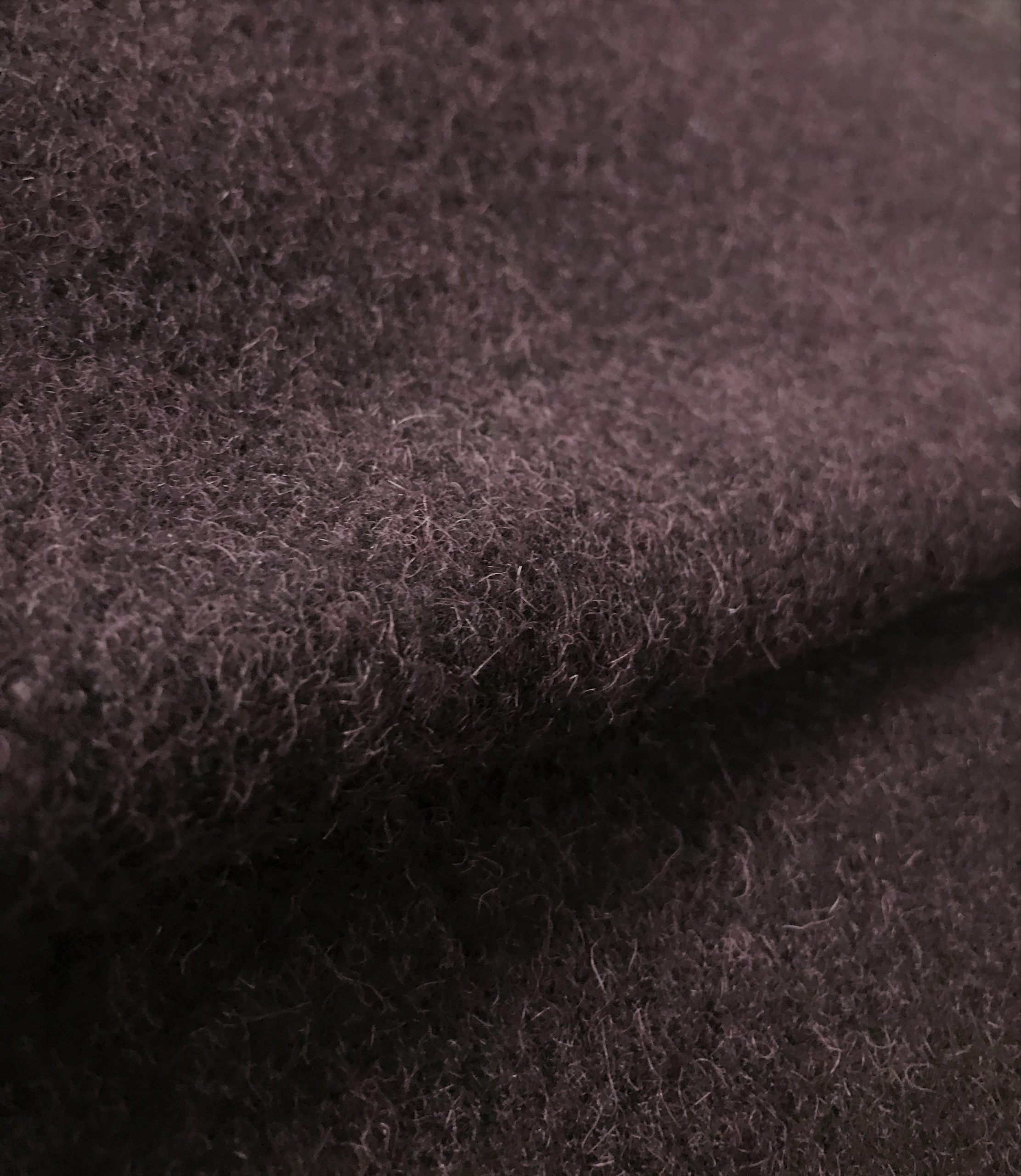 Krásná Střižená Vlna S Mohérem Švestka Kupony