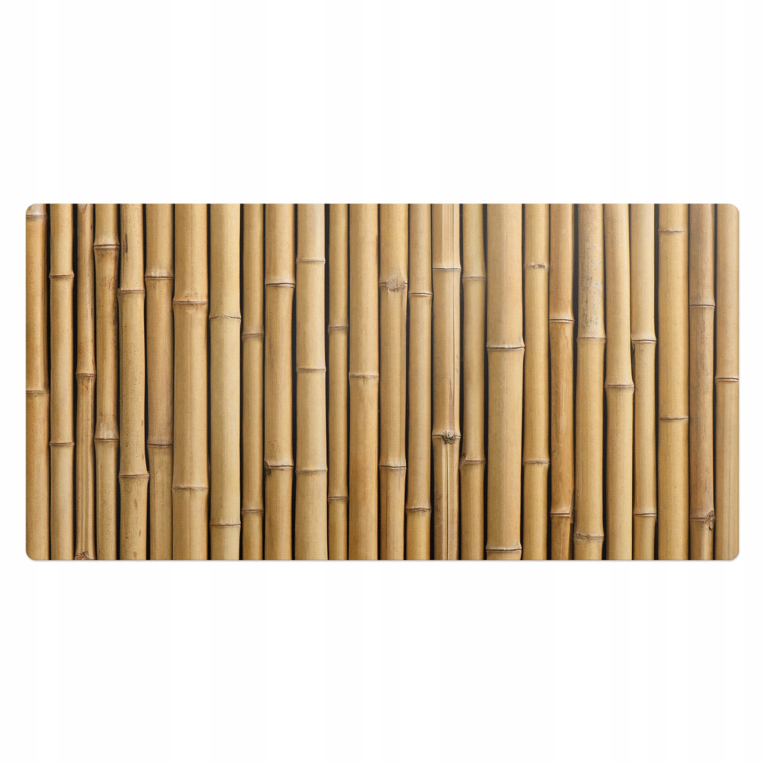 Podložka na psací stůl pod klávesnici a akcesoria Bambusový motiv 100 x 50 cm