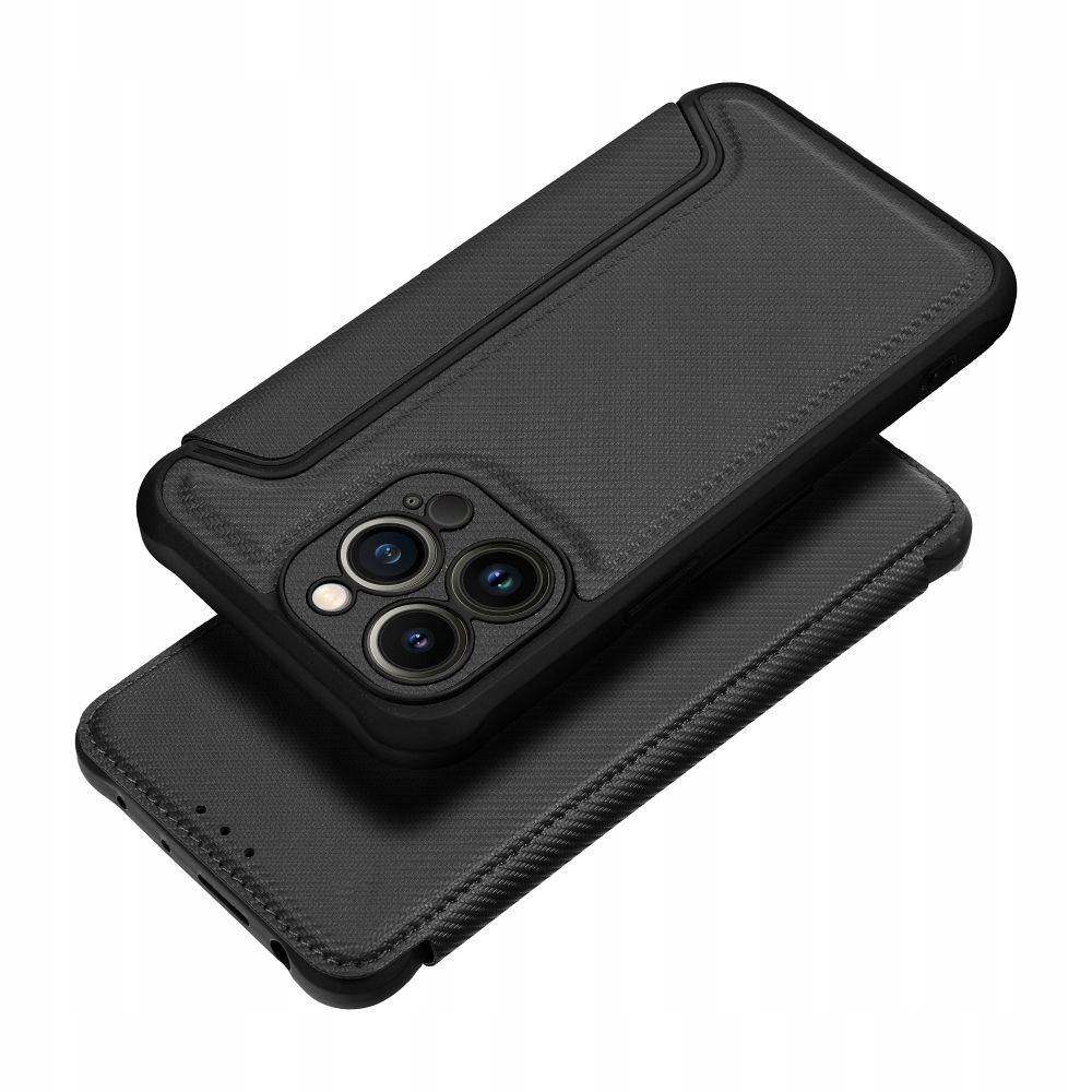 Etui z klapką do Apple iPhone Air (2025), narożniki z poduszkami powietrznymi, imitacja skóry
