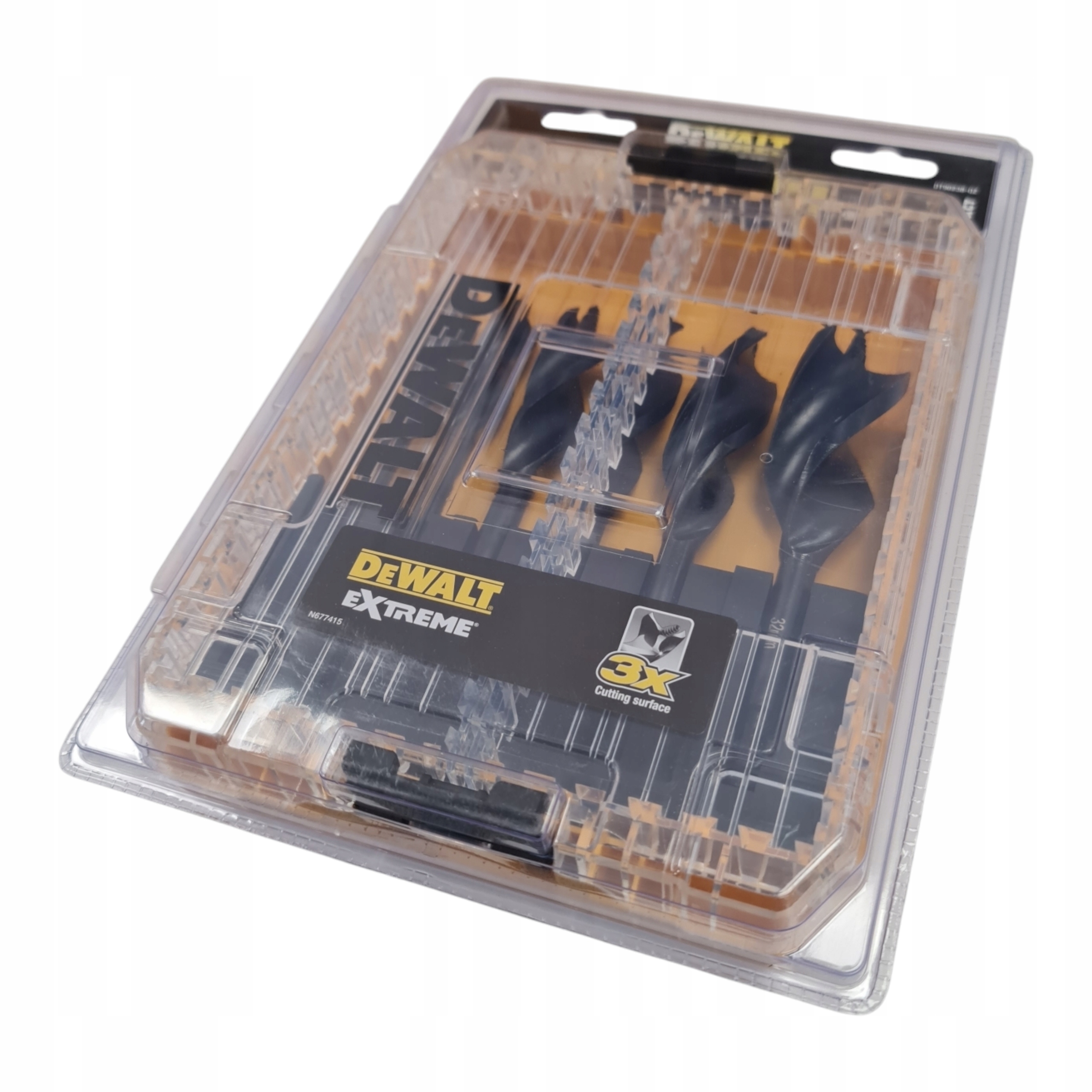 DeWALT Sada 6 Ks Samovrtných Spirálových Vrtáků Extreme Pro Dřevo DT90238