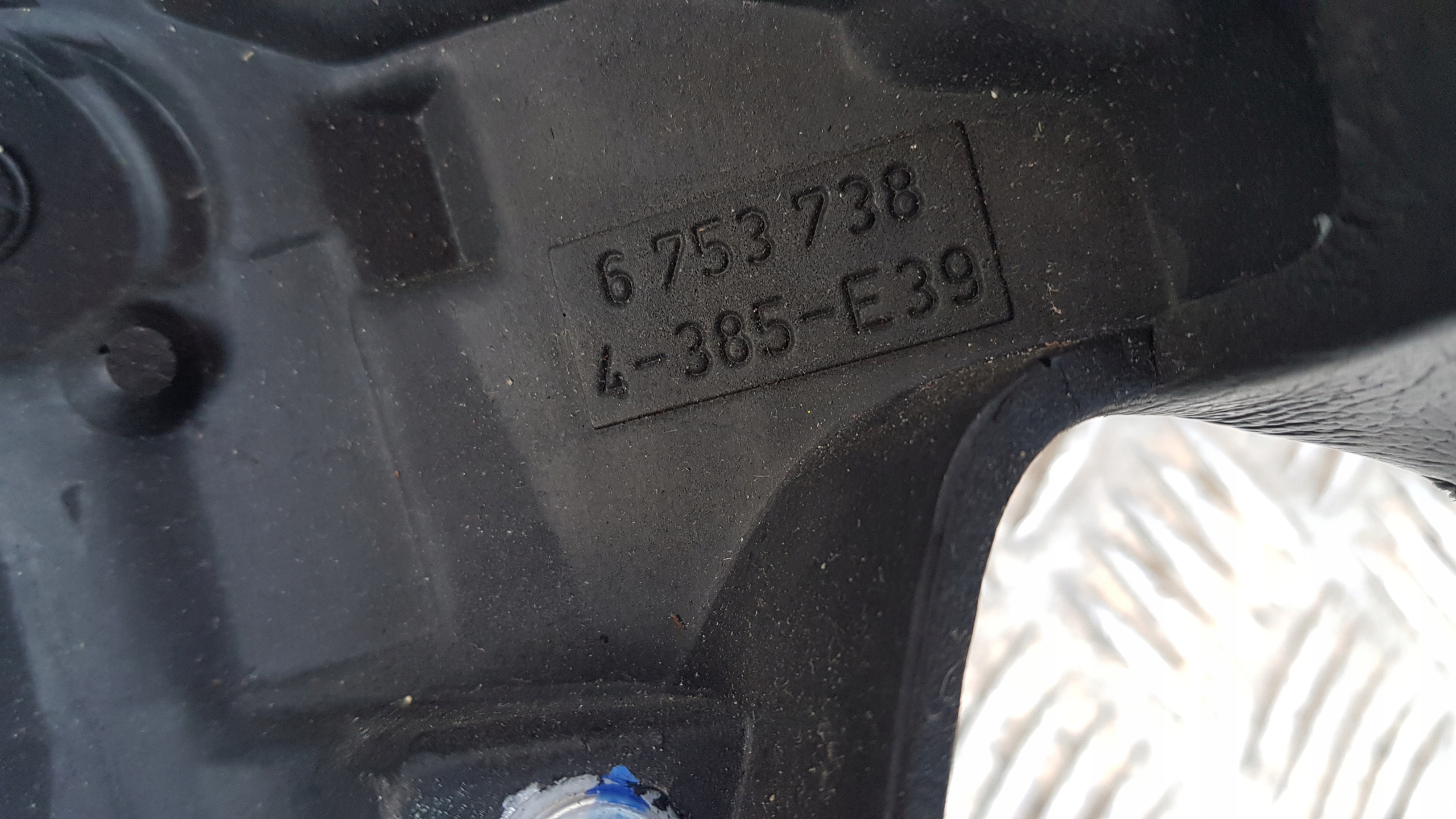 BMW E39 lenkrad SKORZANA Leder LADNA