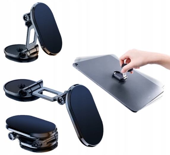 UCHWYT DO SAMOCHODU OBROTOWY 1080STOPNI 8 MAGNESÓW