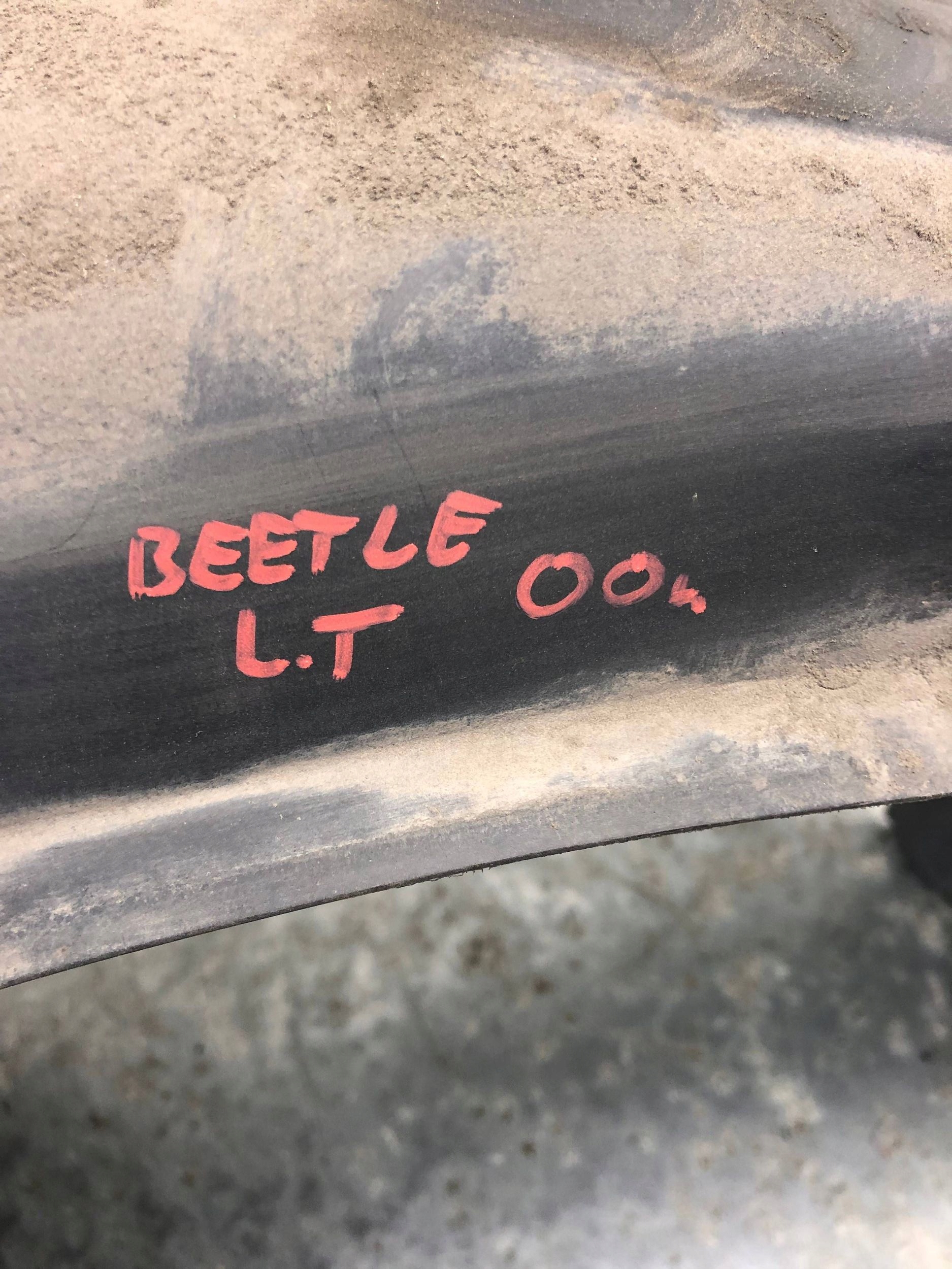 Radschale links heck VW NEW BEETLE 1C0810971D