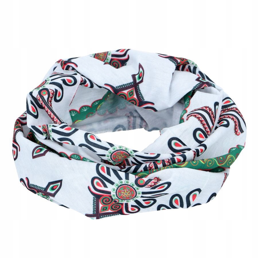 Bandana, chusta wielofunkcyjna folk podhale,