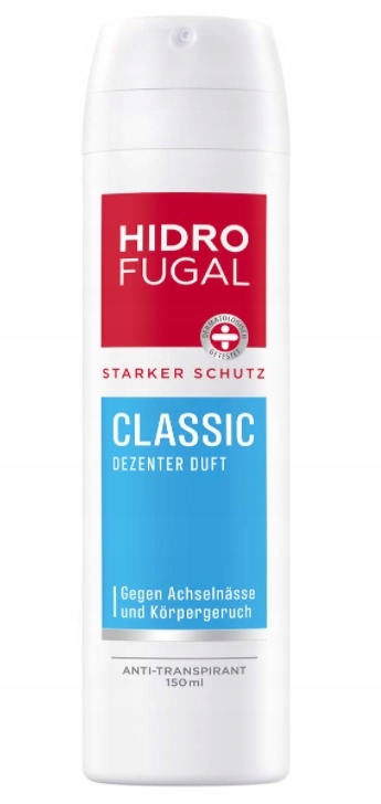 

Hidrofugal, Classic Spray, Antyperspirant, 150ml