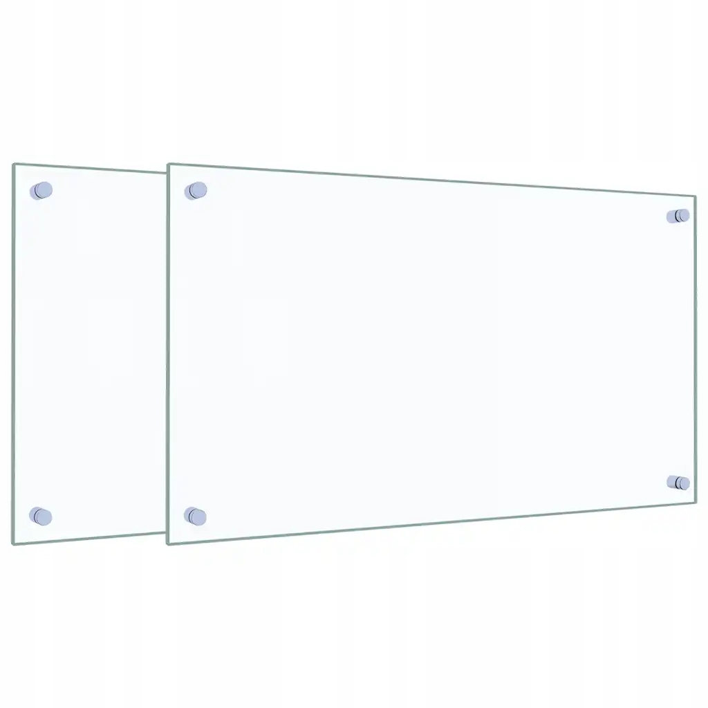 Ochranný panel do kuchyně z tvrzeného skla 70 x 40 cm, Průhledný