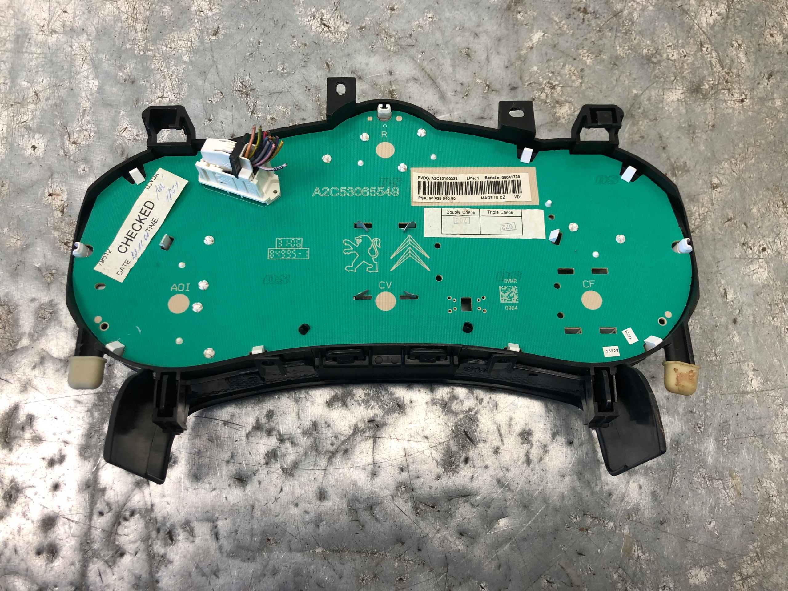 dials dials PEUGEOT 207 9662904080 EUROPA