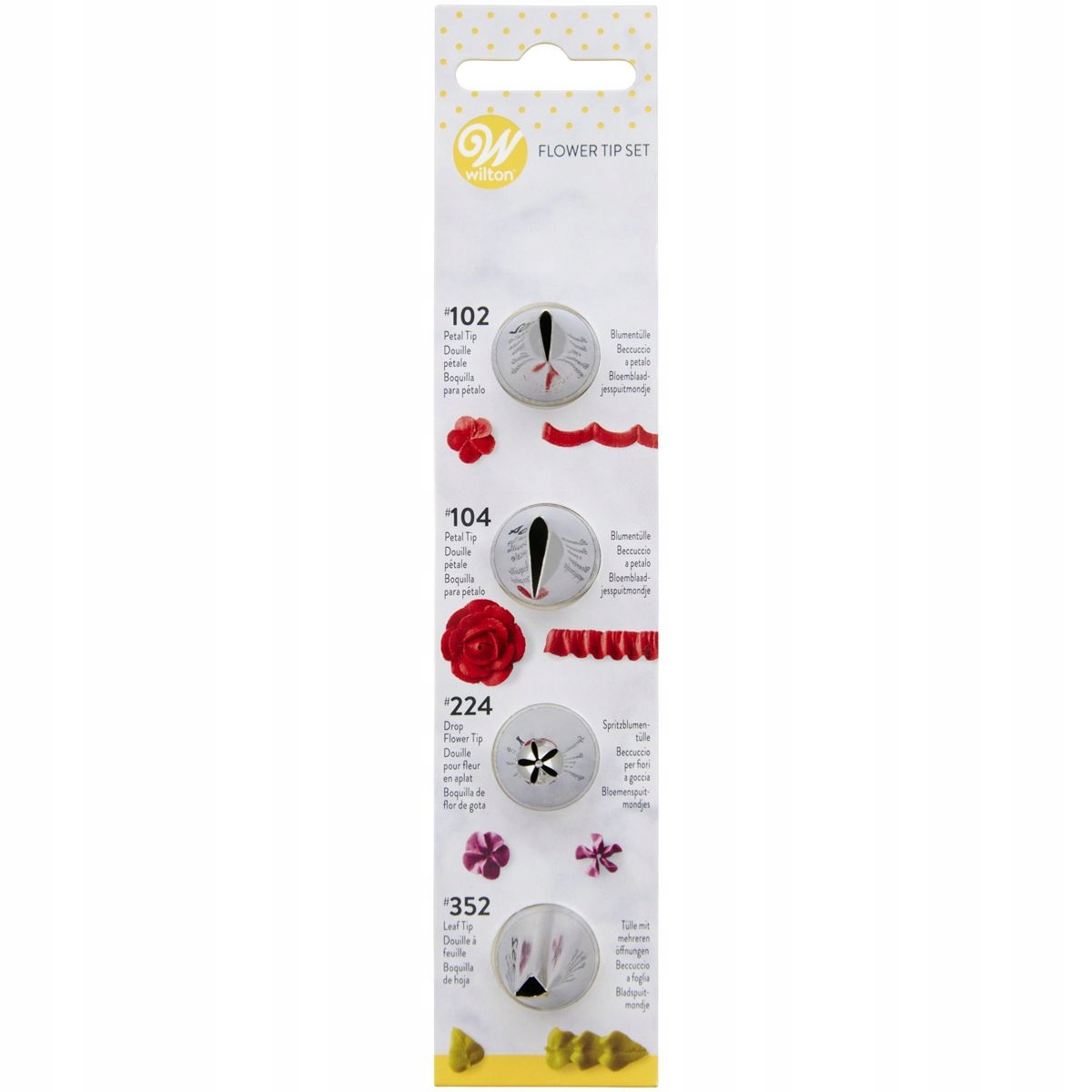 

Wilton Zestaw Tylek 4 Szt 02-0-0213