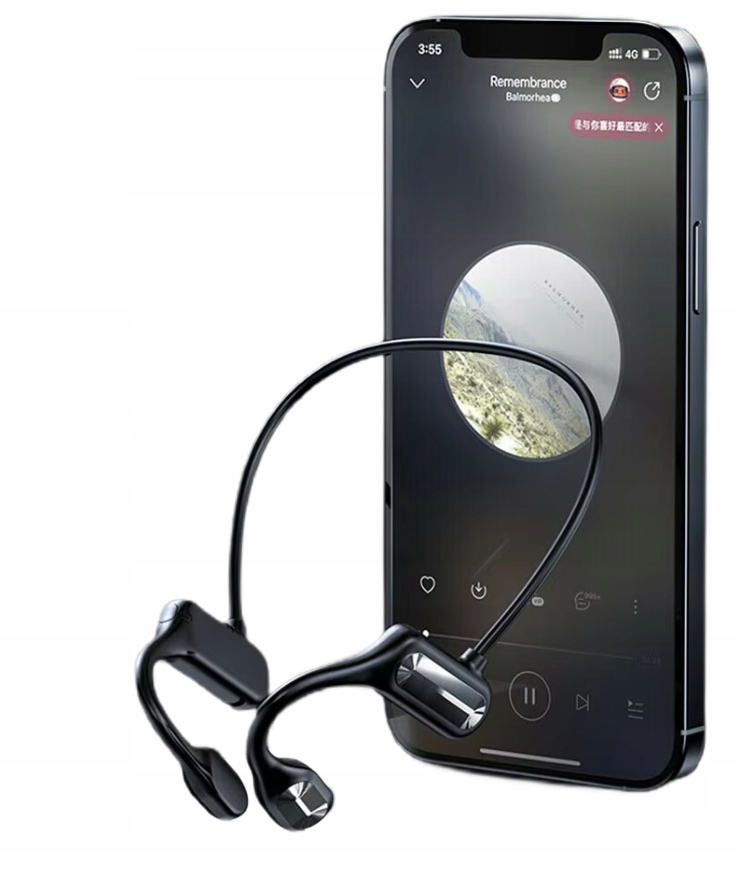 SŁUCHAWKI BEZPRZEWODOWE PRZEWODNICTWO KOSTNE GAMINGOWE SPORTOWE 5.3 + EDR