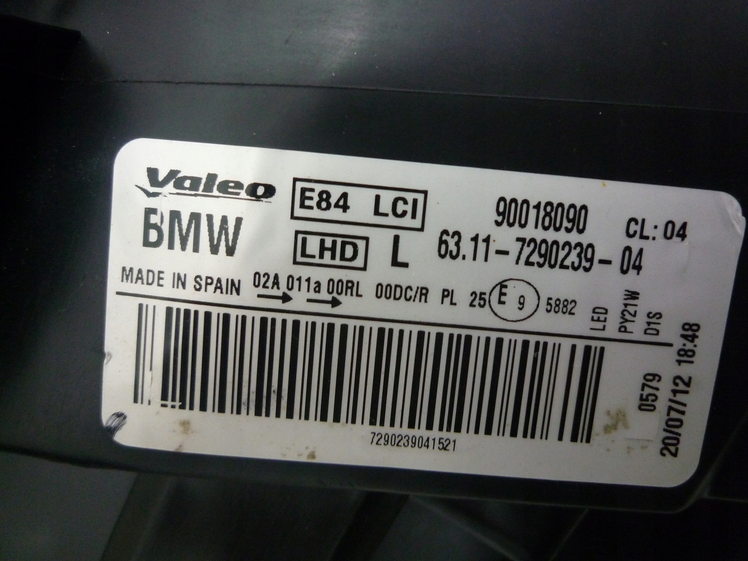 lights BMW X1 E84 LIFT Bi Xenon Led left right complete