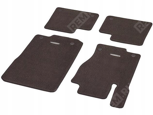 Dywaniki zestaw welur brąz Mercedes ML 166