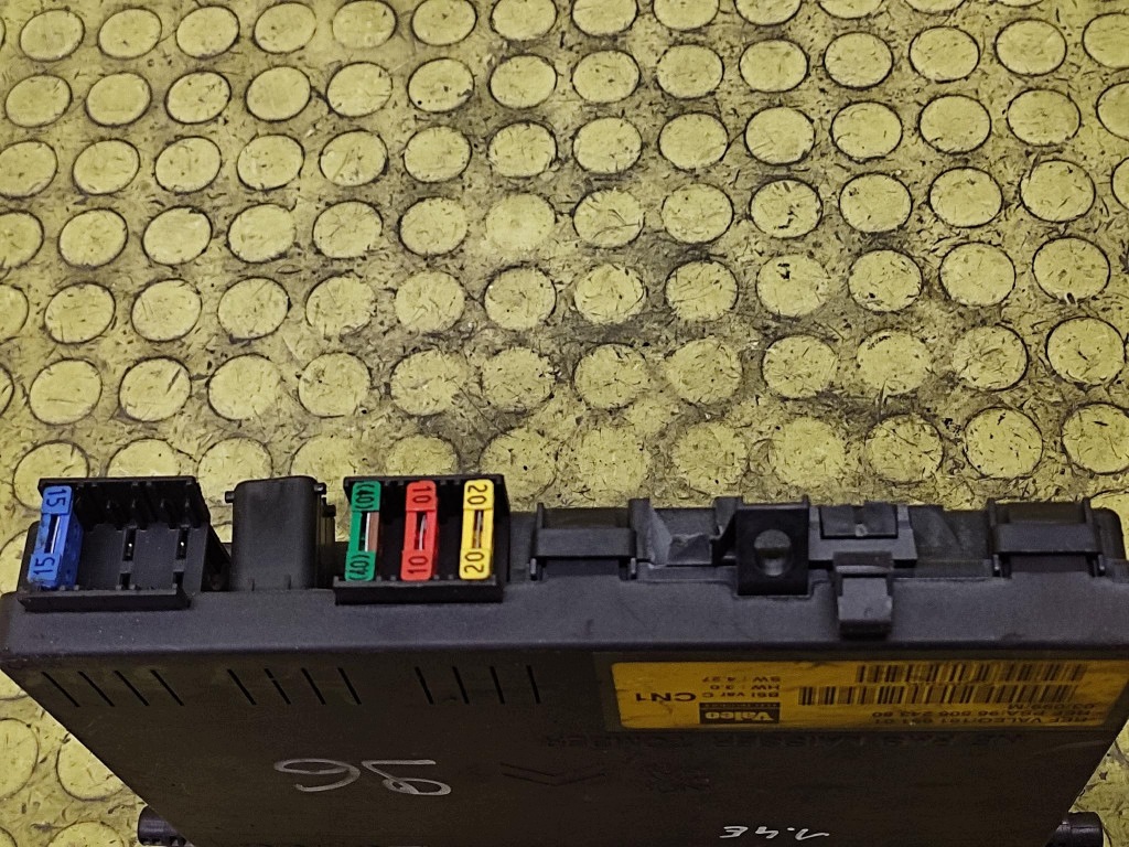 CITROEN XSARA module compartment BSI 9650624380