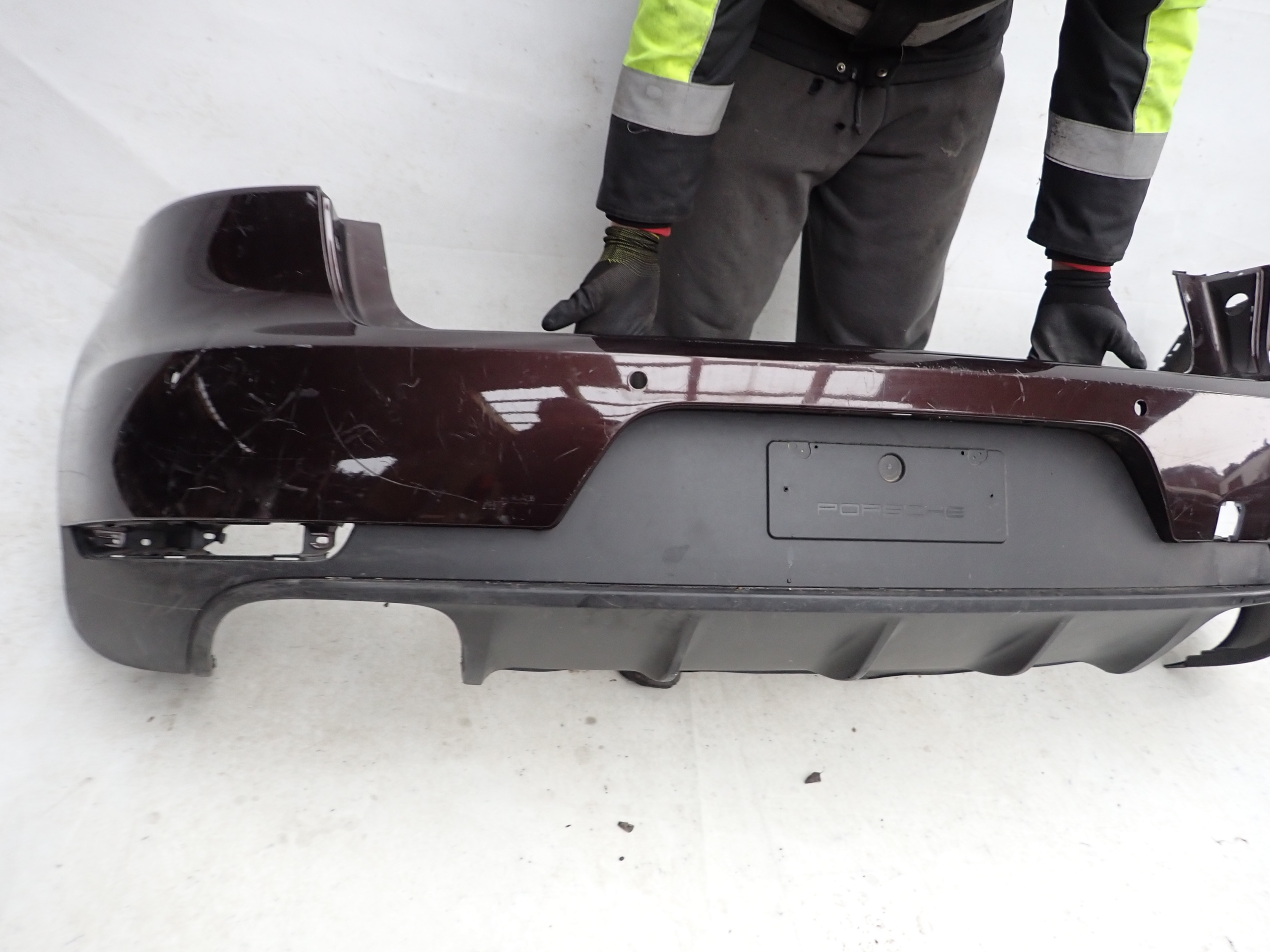 PORSCHE MACAN 95B 13- bumper rear part rear PDC