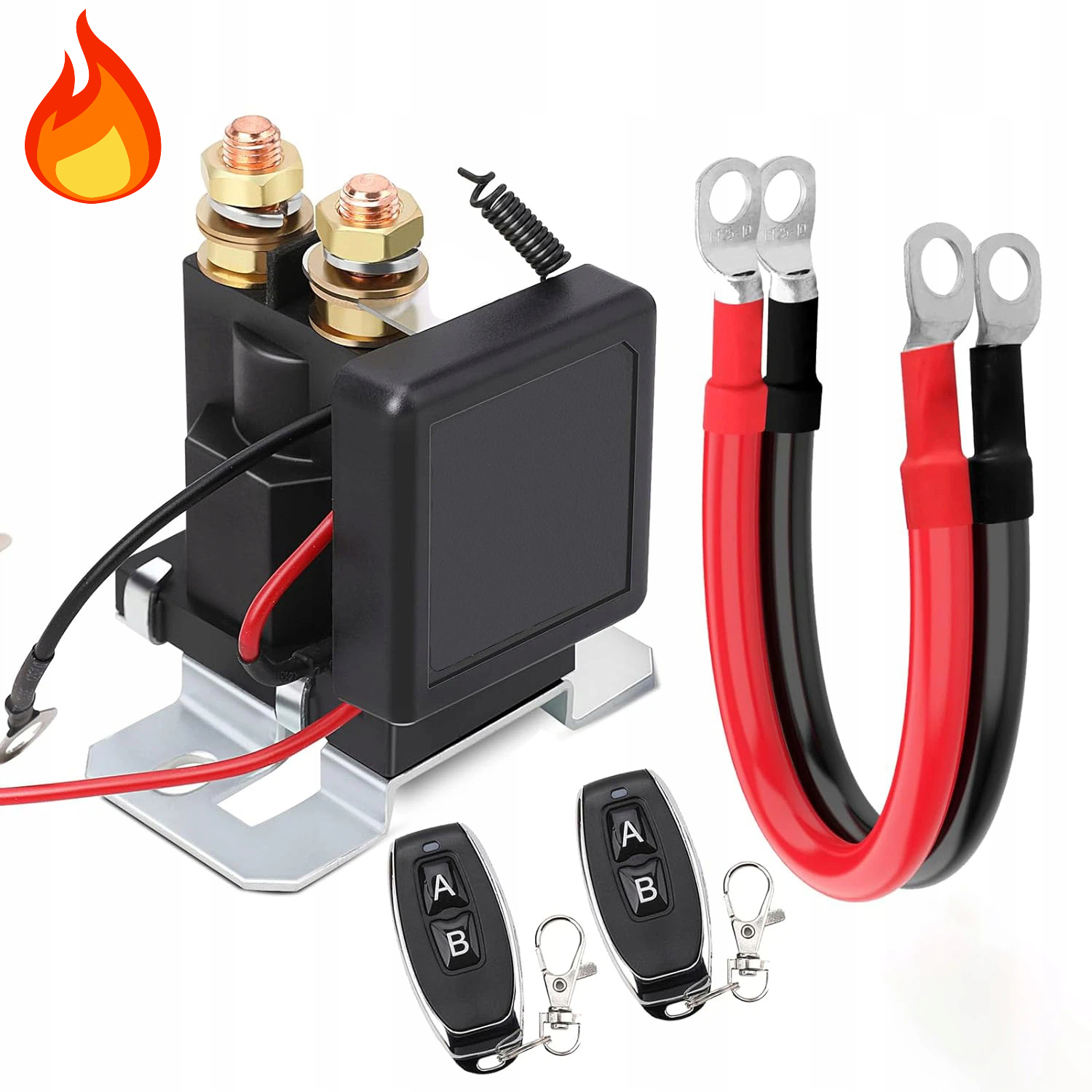 Bezdrátový Vypínač Baterie, Dálkové Ovládání, Dálkové Odpojení 12 V