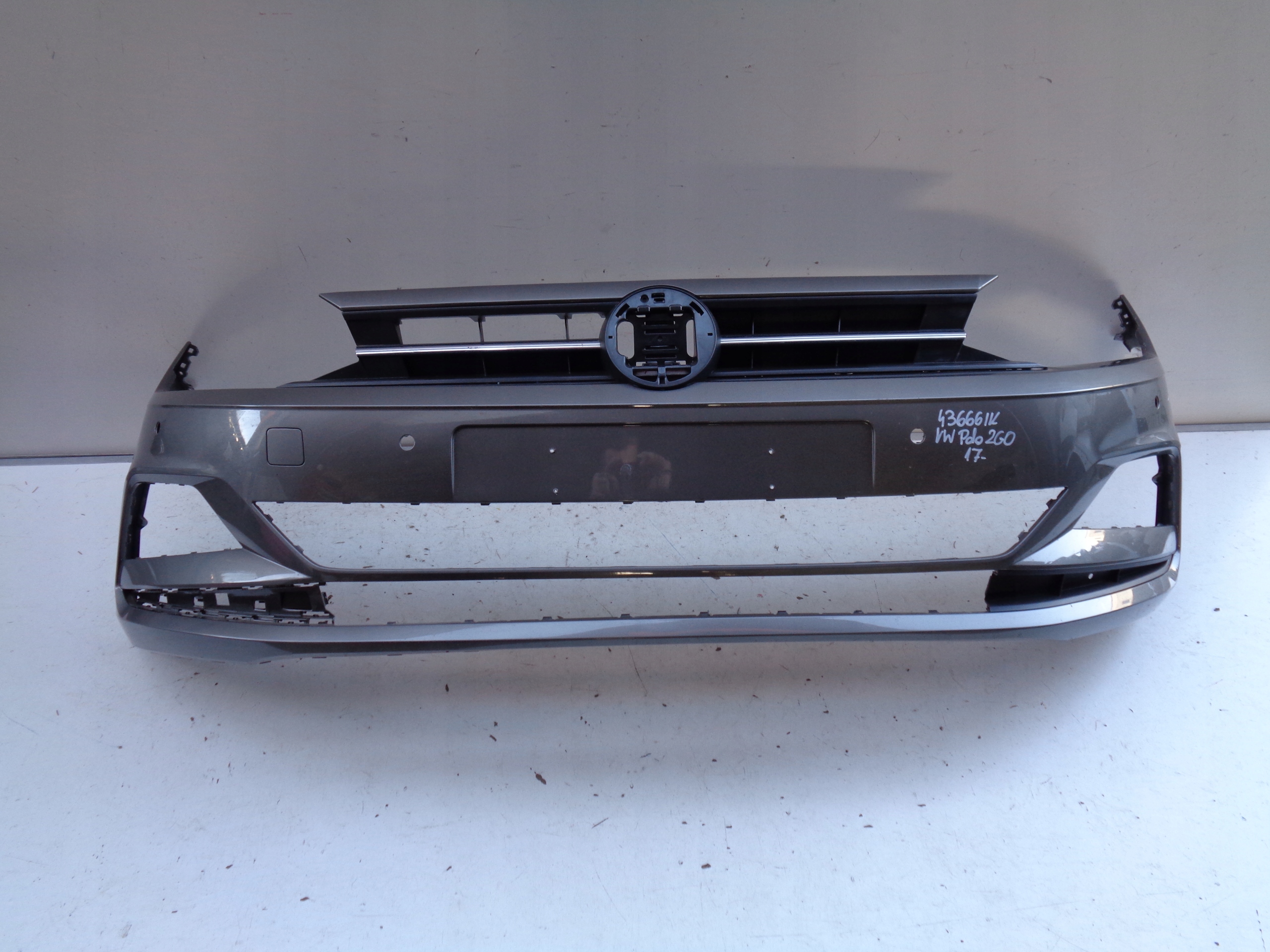 front bumper VW POLO 2G 2G0 17- NR 43666