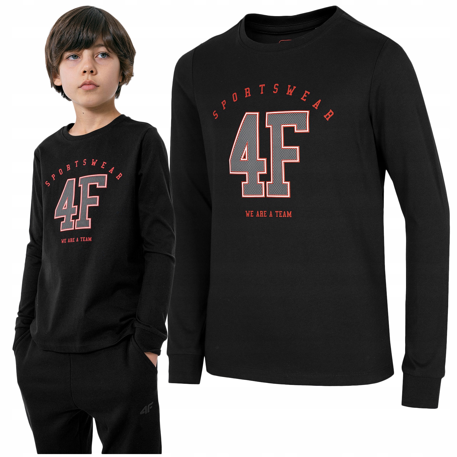 

Koszulka Bluza 4F Longsleeve junior JTSML003 128