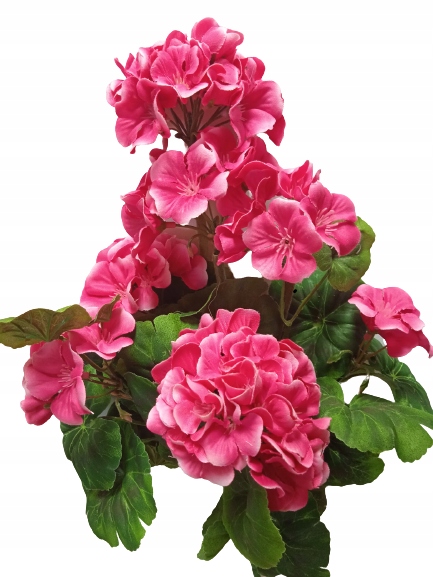 

Pelargonia różowa bukiet sztuczne kwiaty 48cm