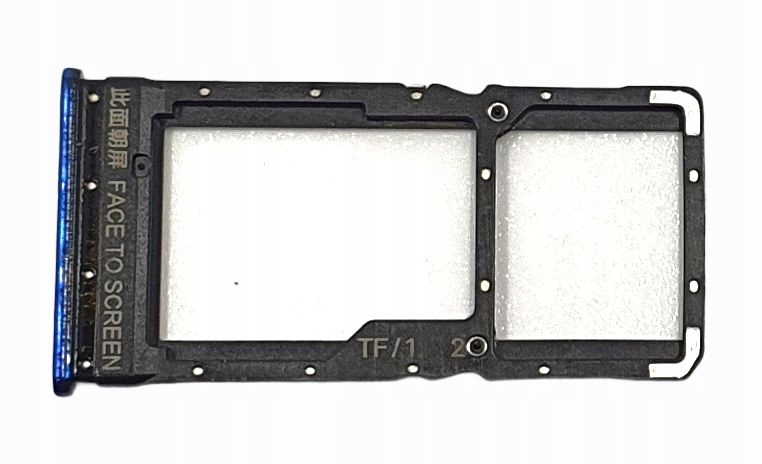 Szufladka tacka karty SIM POCO X3 NIEBIESKA