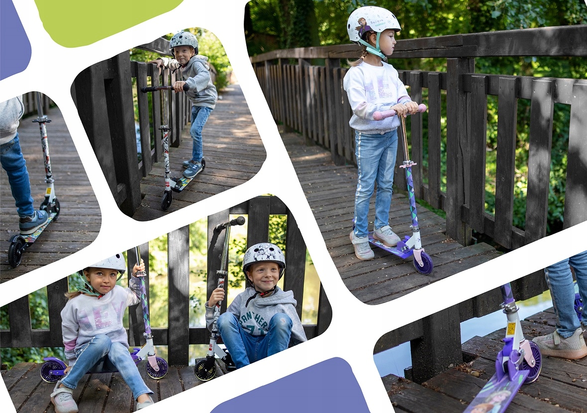 Hulajnoga Dwukołowa Składana Regulowana AVENGERS Liczba kół 2