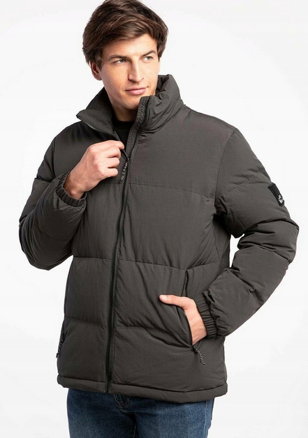 Jack Wolfskin pánská černá bunda bez kapuce Alex Down Jkt M 1206911 vel. L