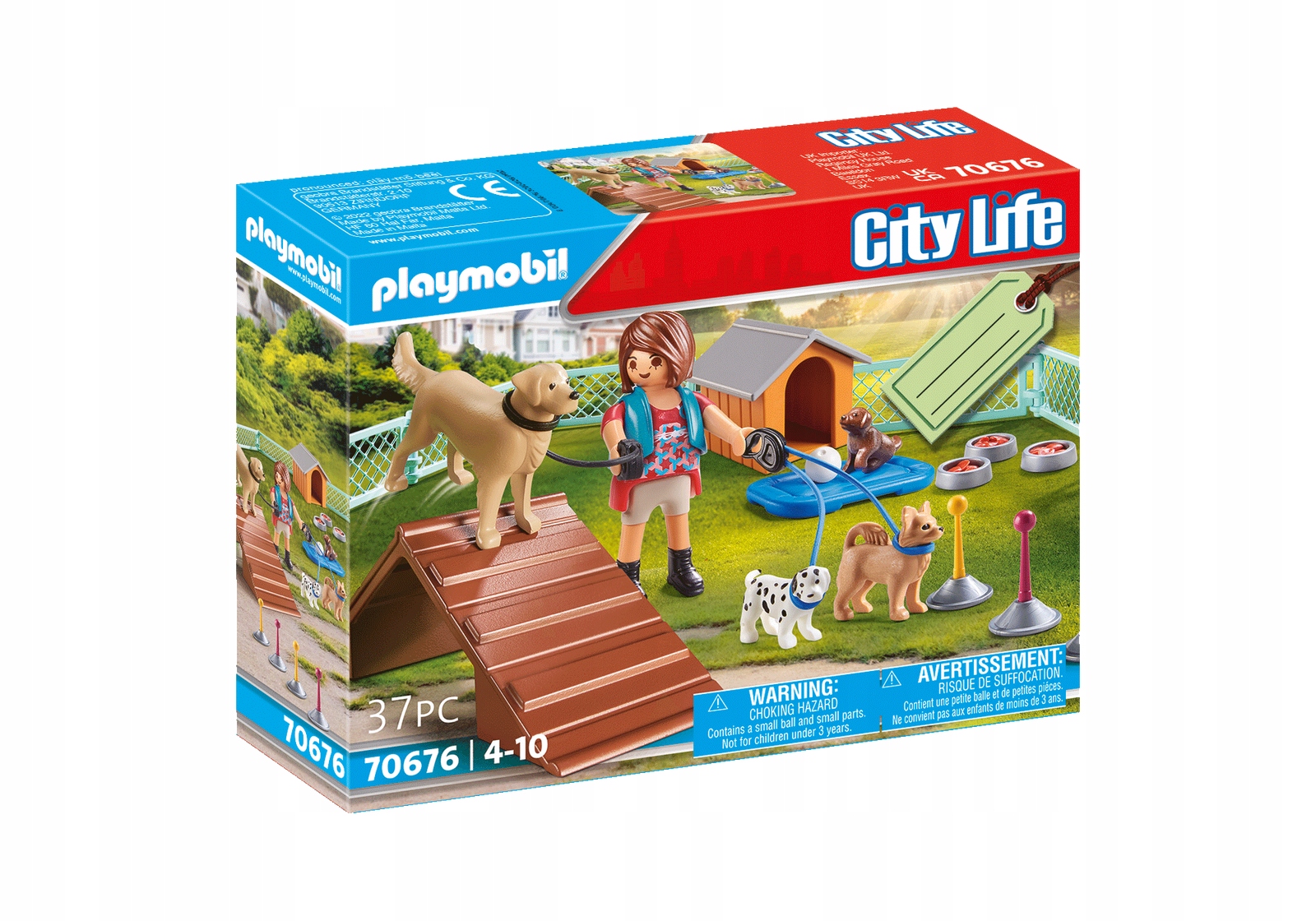 

Playmobil Zestaw upominkowy Treserka psów 70676