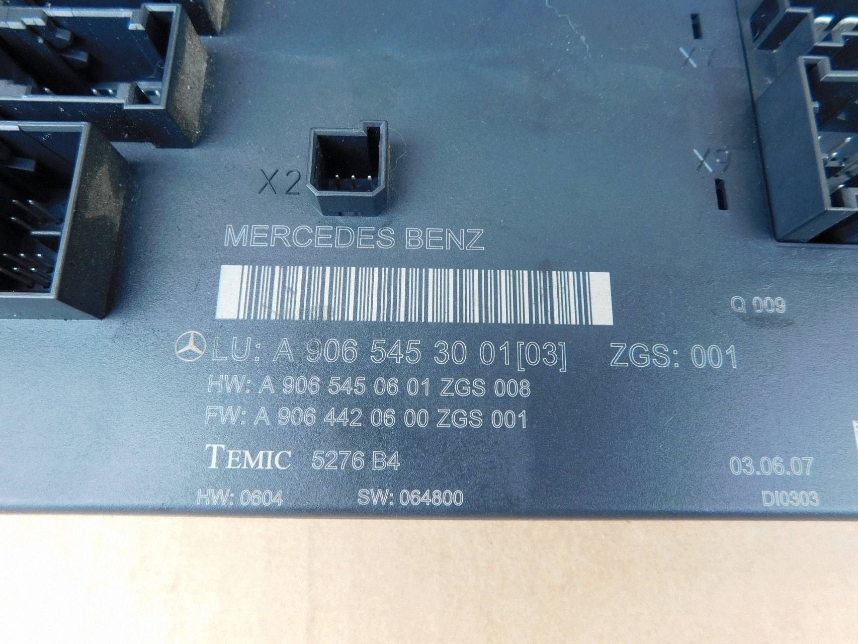 modulo SAM kaseta fusibili BSI Sprinter 906 Crafter A9065453001 OEM