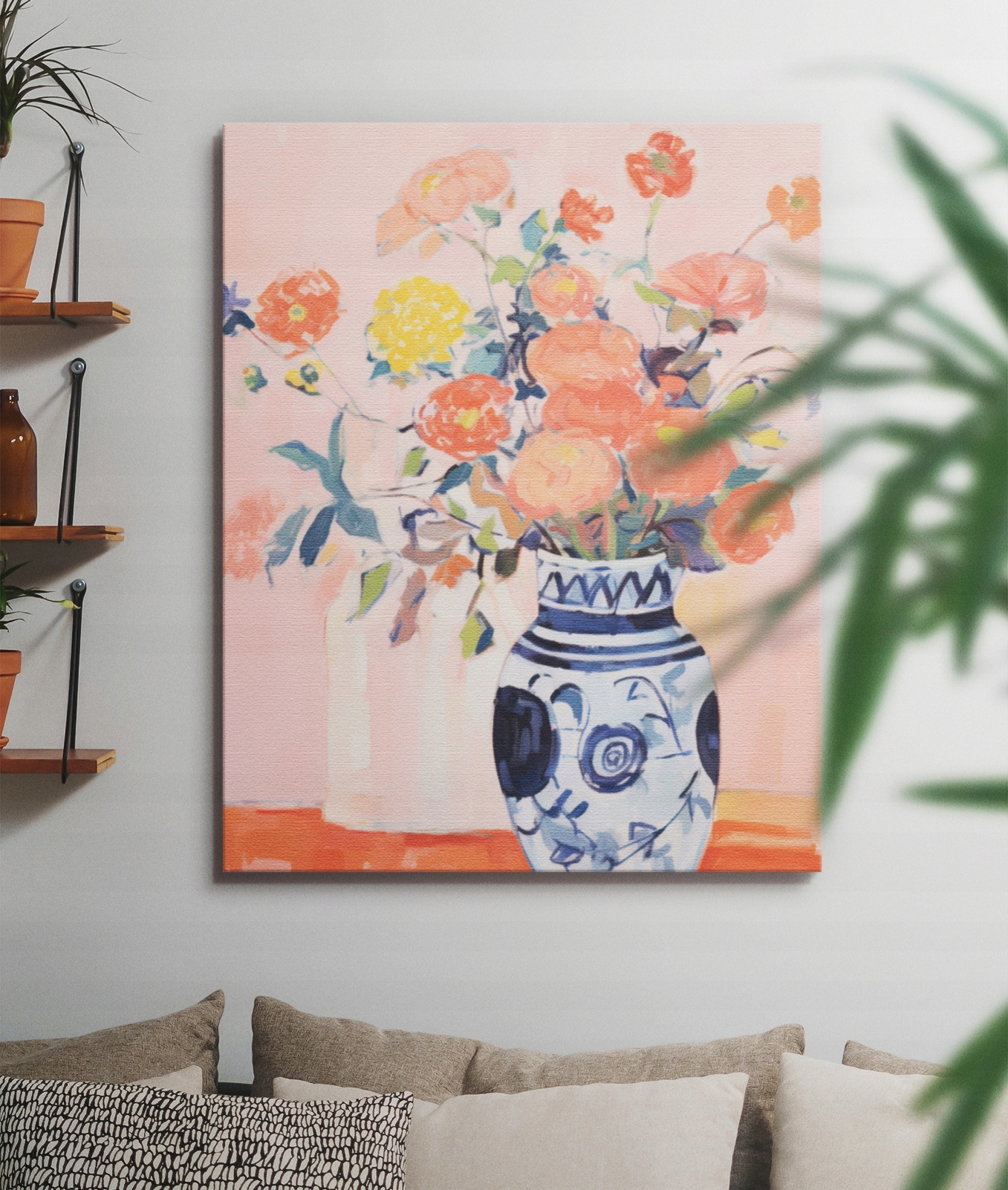 OBRAZY NA PŁÓTNIE NA ŚCIANĘ OBRAZ DO SALONU PEJZAŻ ŁĄKA *wiele wzorów* Marka inna