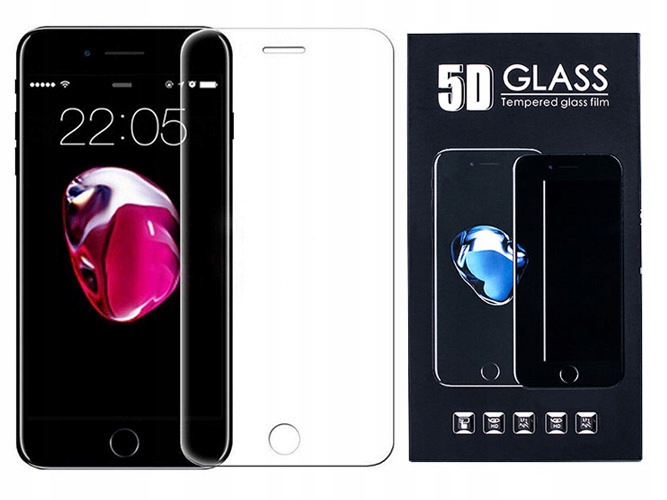 

Iphone 7 Szkło Hartowane 5D 9H Klej Na Cały Ekran
