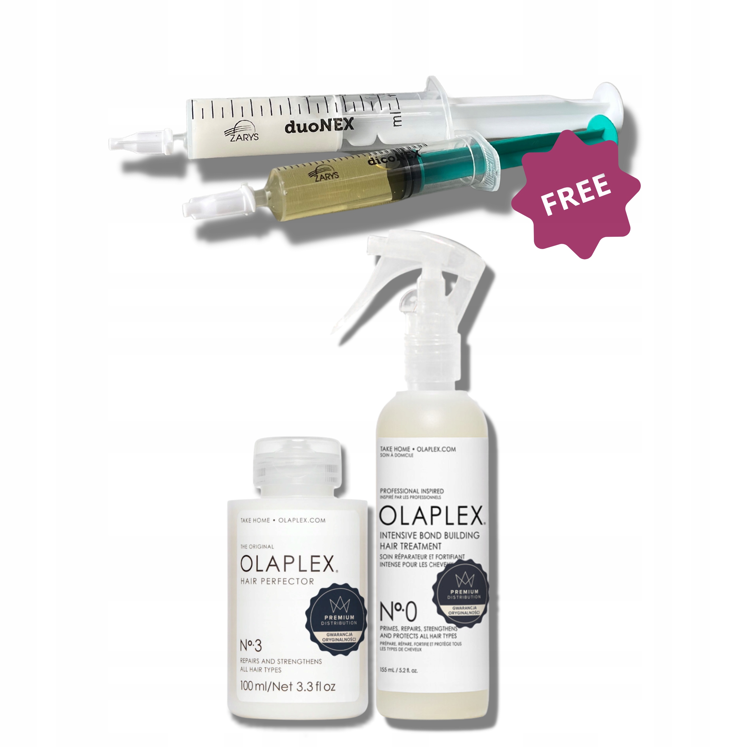 

Olaplex Zestaw No0 No3