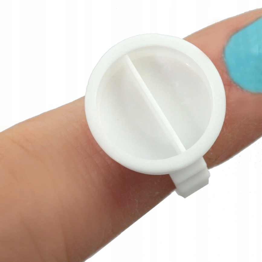 K3-1 PIERŚCIONKI DO KLEJU PIGMENTU TUSZU RZĘS 100 Marka Beautiona