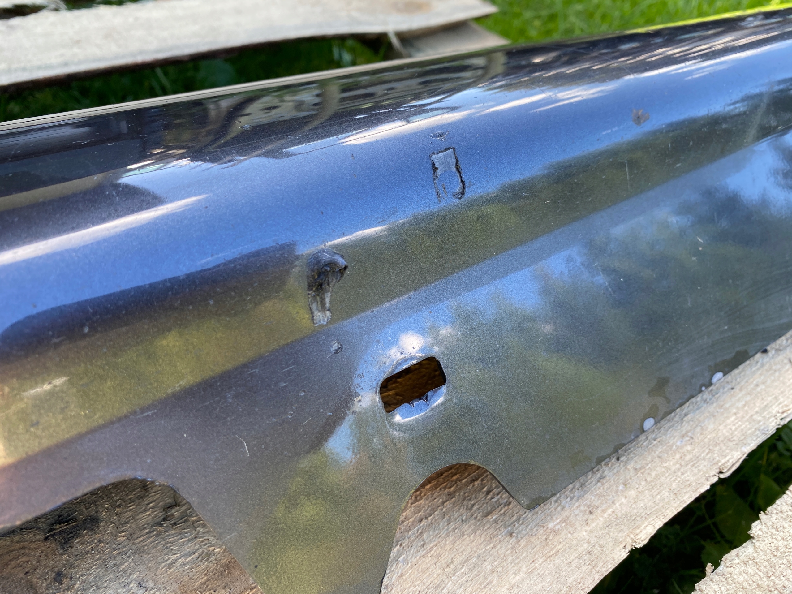 moulding threshold left BMW 3 E90 E91 SPARKLING GRAPPHITE M PAKIET