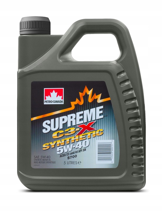 

Petro-canada Sup C3-X Synthetic 5W-40 5l +2ZAPACHY