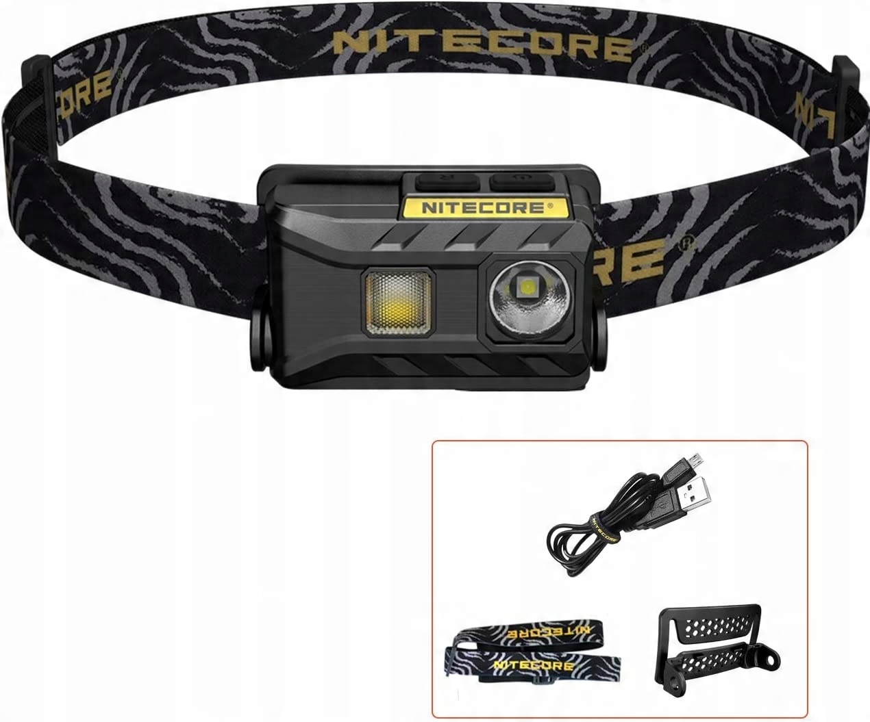 

Nitecore Latarka Czołowa 360lm Lekka Dla Biegacza