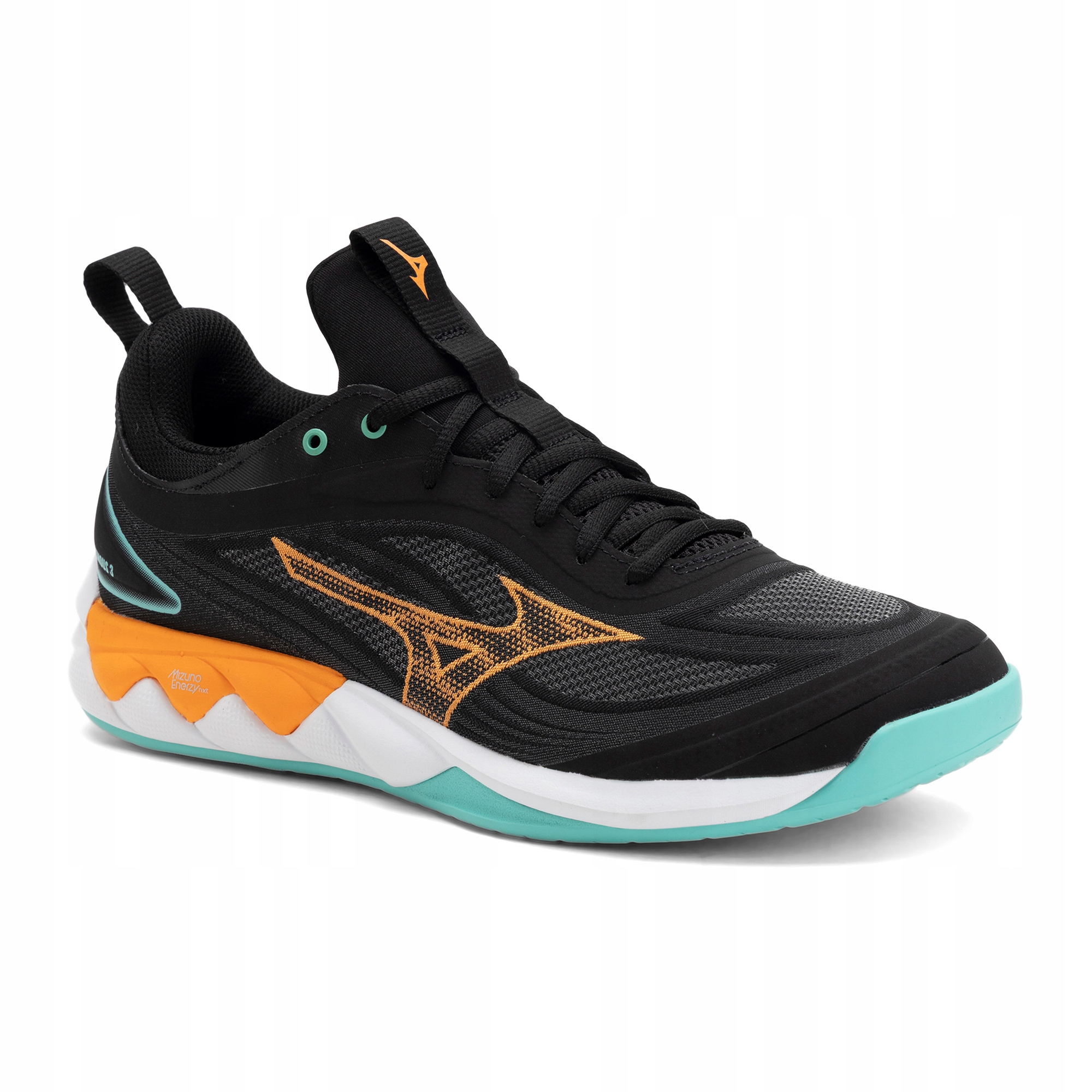 Buty do siatkówki Mizuno Wave Luminous 3 black/tangelo/ice green
