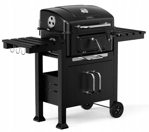 Grill węglowy z szafką na kółkach Koler KE-CH2 Termometr