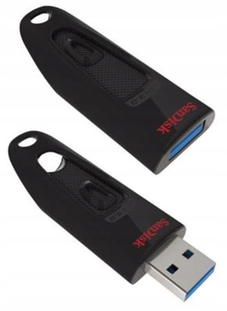 SanDisk Ultra 64 GB-os pendrive, USB3.0, 80 MB/s