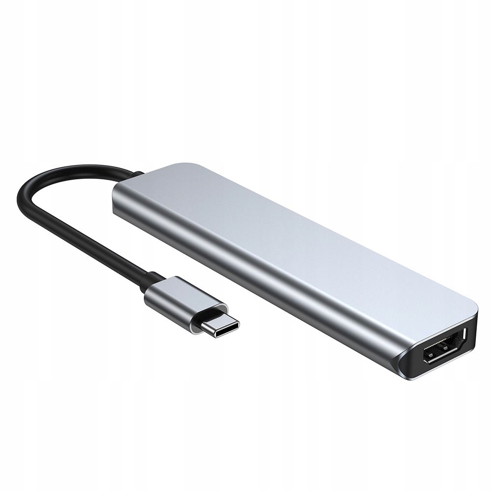 6w1 Hub adapter USB-C HDMI 4K SD MacBook Air Pro Kod producenta 6974791539374