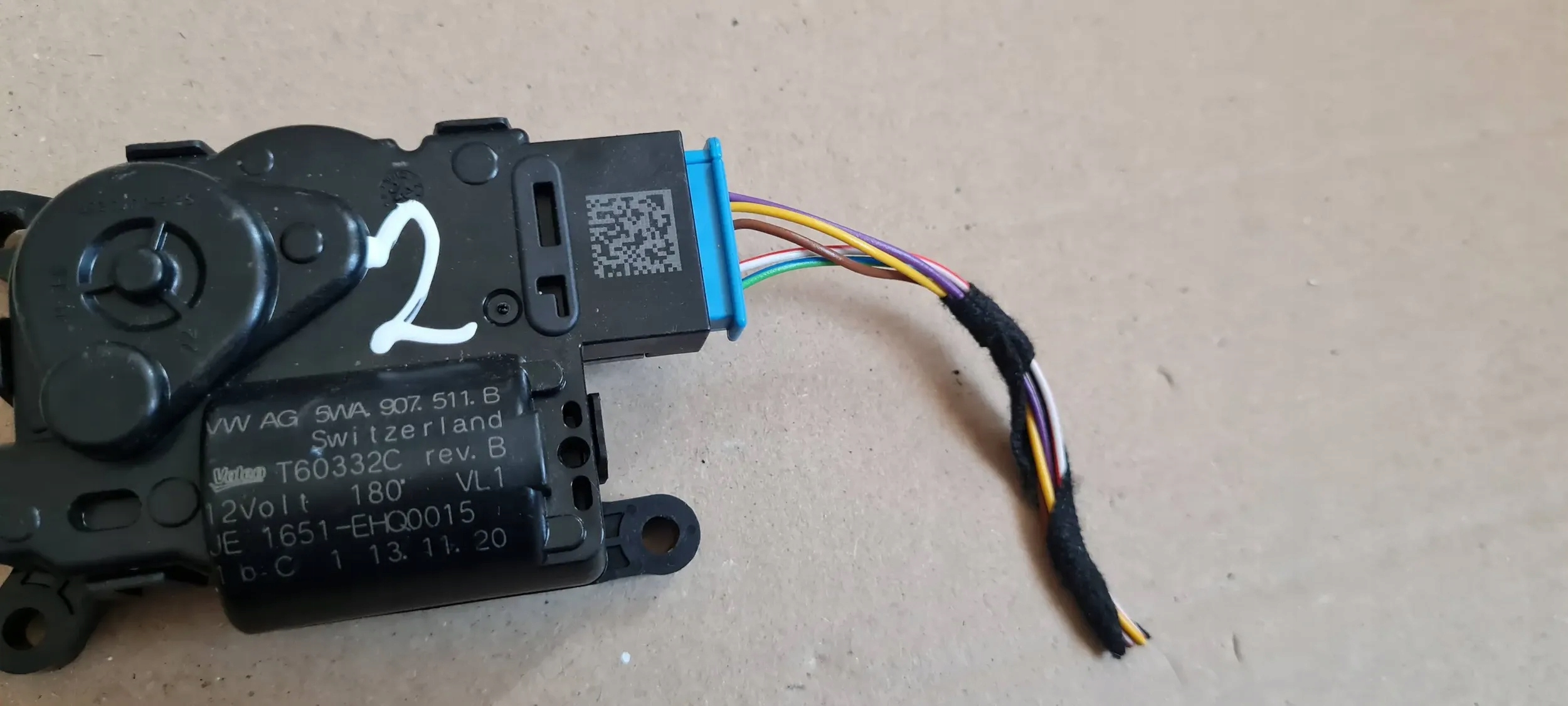 S3 8Y A3 aircon recirculation flap motor 5WA907511B VW AUDI