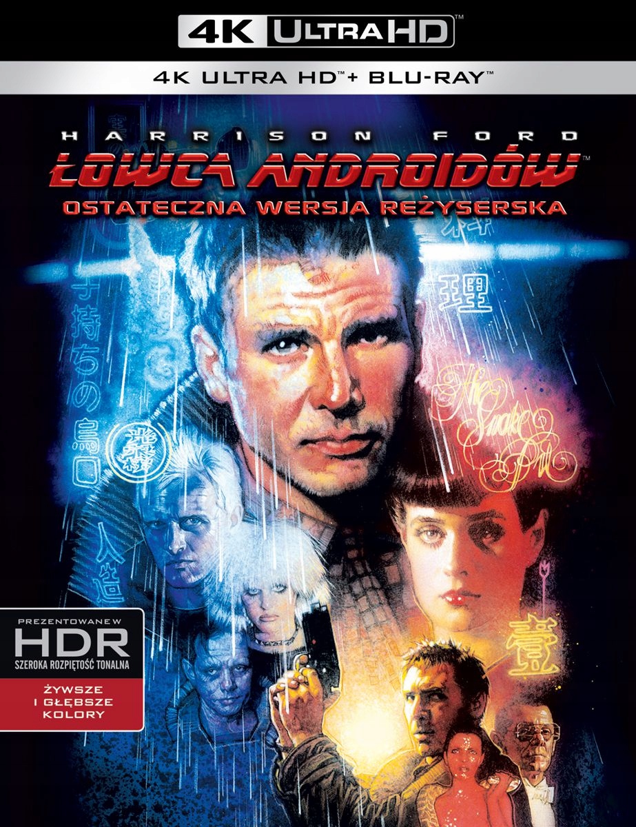 Lovec Androidů, 2 Blu-ray 4K Ridley Scott Galapagos