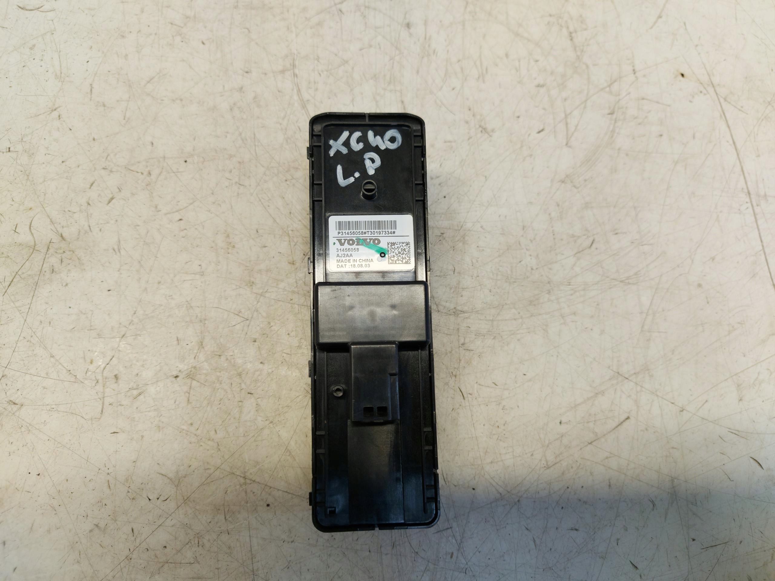 VOLVO XC40 window control switch windows left front