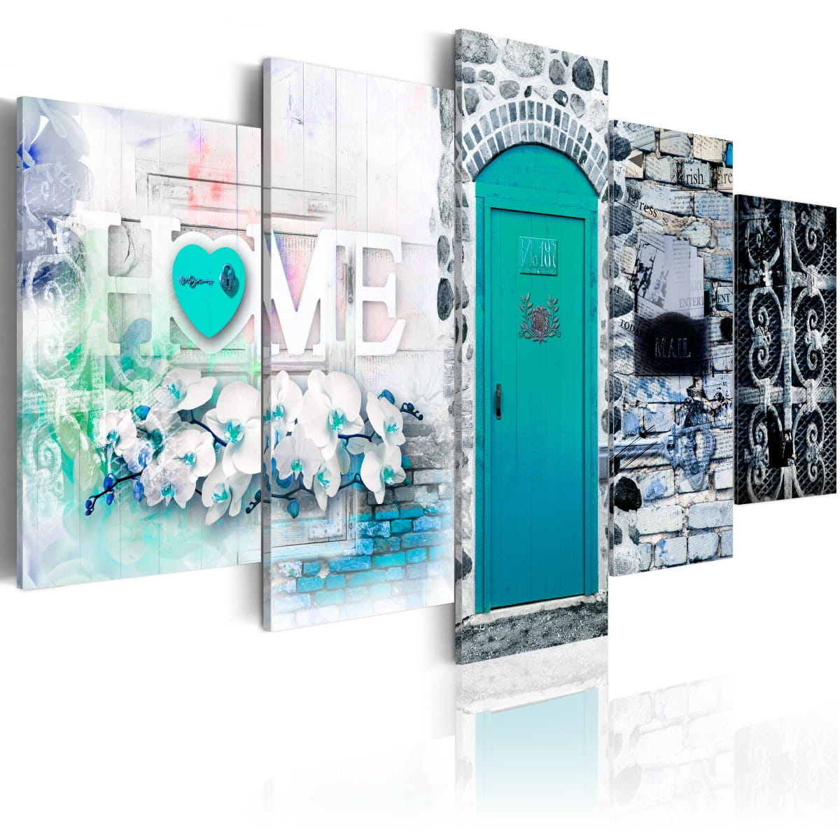 

Obraz - Retro Home - 100X50