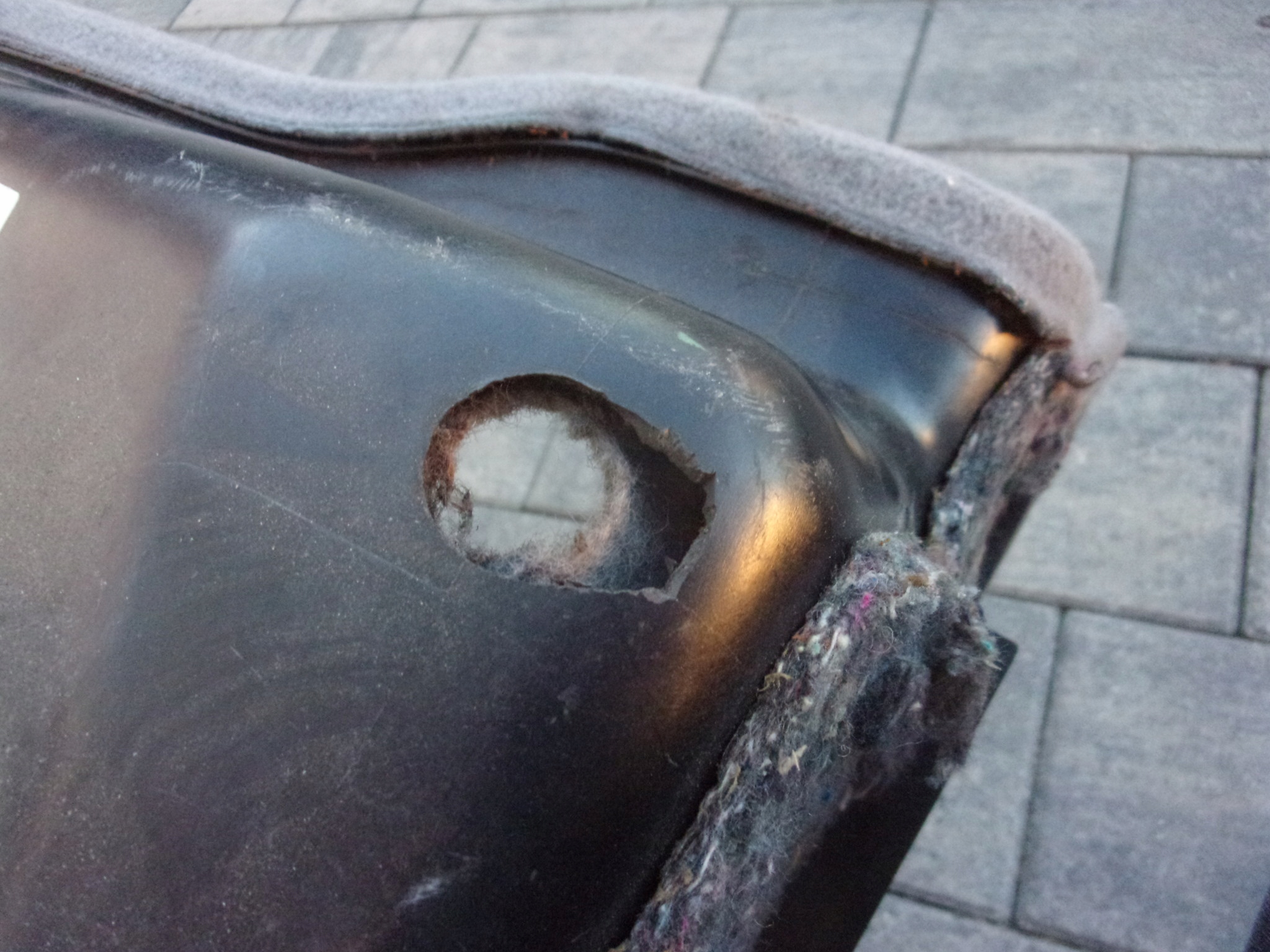 MERCEDES R129 SL 500 Blende Abdeckung AKUMULATORA graue 1296903230