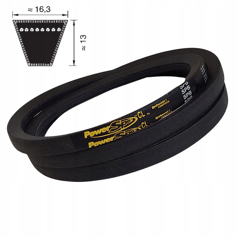 Klínový řemen Spb 3800 Ld Power Span Continental 16,3x3800
