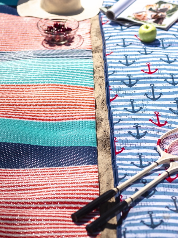 WODOODPORNA MATA PLAŻOWA Koc piknikowy 75x180 cm EAN (GTIN) 5901756294970