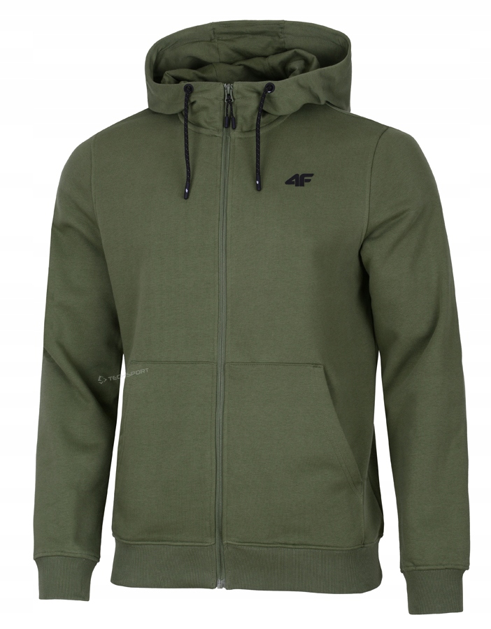 4F Męska Bluza Z Kapturem Bawełna Rozpinana rozm XL